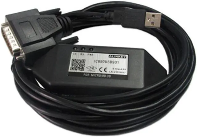 Alt view image 2 of 6 - For 1PC New US GE 90-70/90-30 Series PLC Programming Line Download Line IC690USB901