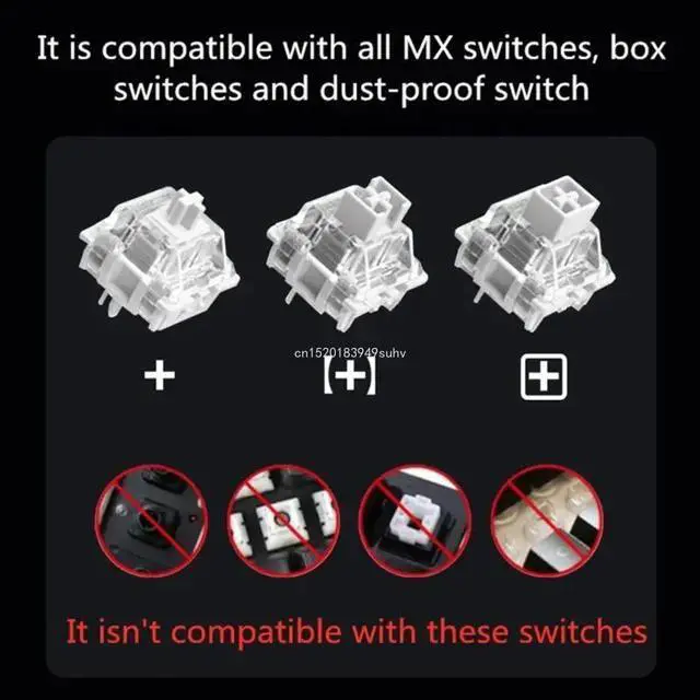 Alt view image 5 of 6 - 116Keys Mahjong Translucents Keycap only PBT Puddings ASA Keycap for Mechanical Gamers Keyboards