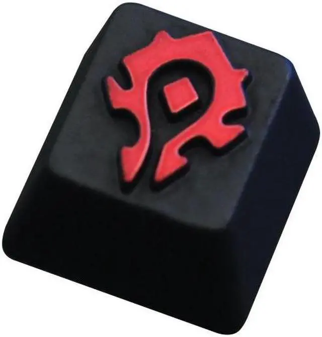 Alt view image 4 of 6 - 1pc zinc-plated aluminum alloy key cap for World of Warcraft WOW Mechanical keyboard Stereoscopic relief keycap R4 Height