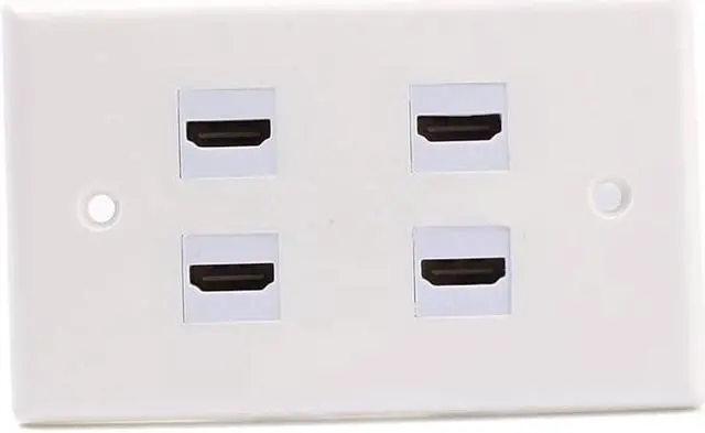 Alt view image 5 of 5 - 4 Interface card HDMI HD Panel Wall HDMI Combined panel 4 HDMI module combined panel