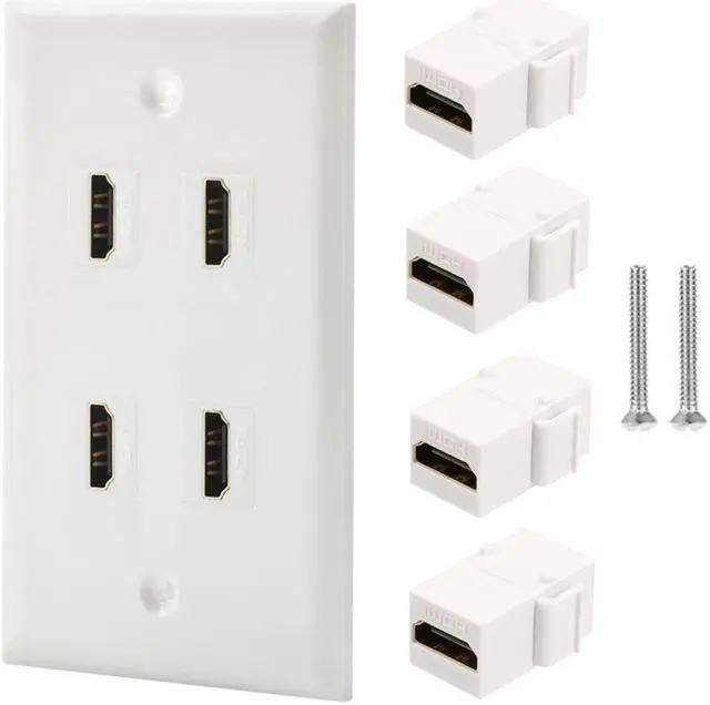 Main image of 4 Interface card HDMI HD Panel Wall HDMI Combined panel 4 HDMI module combined panel