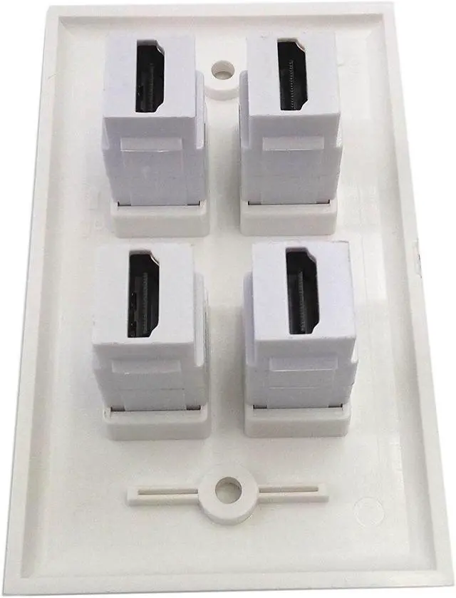 Alt view image 3 of 5 - 4 Interface card HDMI HD Panel Wall HDMI Combined panel 4 HDMI module combined panel