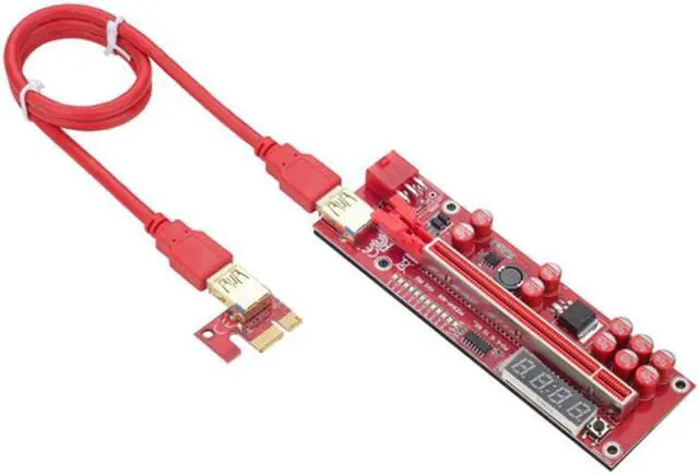 Main image of New 14-generation graphics card extension cable USB3.0 high-speed graphics card PCI-E adapter card 1X to 16X V014PRO