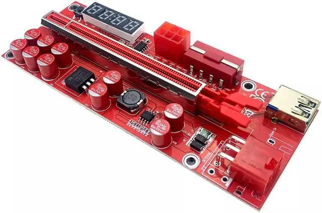 Alt view image 5 of 5 - New 14-generation graphics card extension cable USB3.0 high-speed graphics card PCI-E adapter card 1X to 16X V014PRO