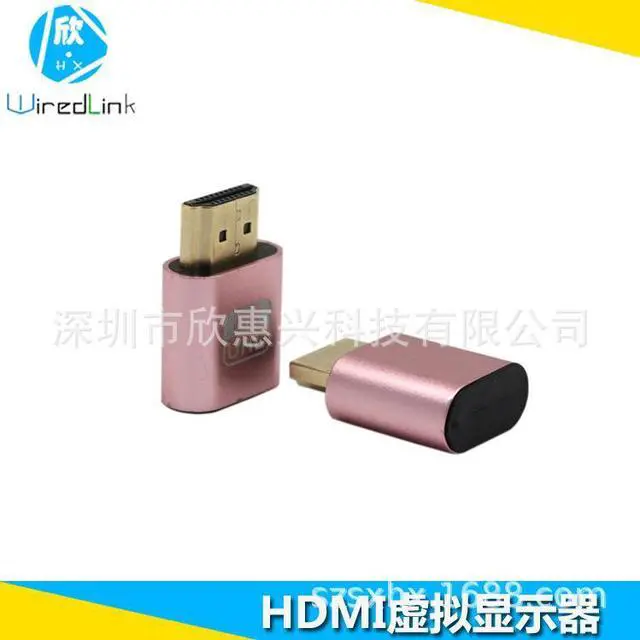 Alt view image 4 of 5 - HDMI dummy plug Virtual Display EDID Display cheat Video card cheat