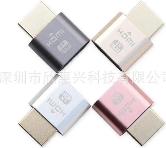 Alt view image 3 of 5 - HDMI dummy plug Virtual Display EDID Display cheat Video card cheat