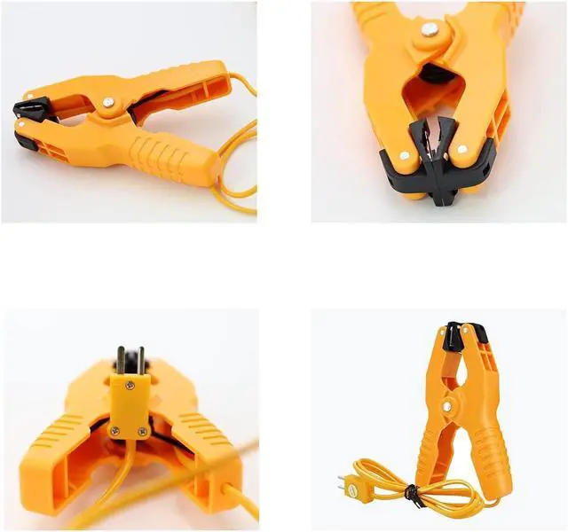 Alt view image 4 of 5 - Temperature clamp dual-channel temperature meter Contact industrial thermometer 6802II dual-channel K-thermocouple temperature measurement