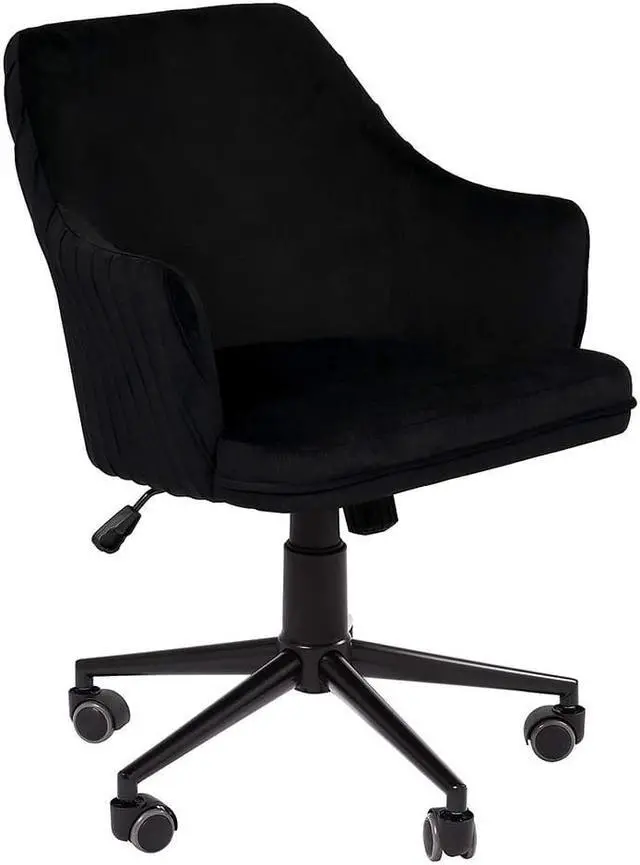 Main image of Impressions Vanity Adelyn Armchair with 360 Degrees Swivel, Movable Desk Seat with Adjustable Height and Wheelbase