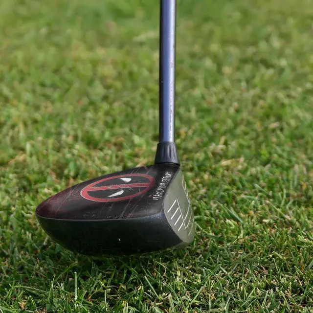 Alt view image 5 of 5 - ParSkins Right-Handed Fairway Wood Skin (Maximum Effort)