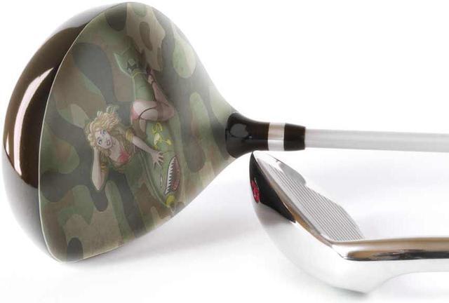 Alt view image 3 of 6 - ParSkins Right-Handed Fairway Wood Skin (Bombshell Blonde)