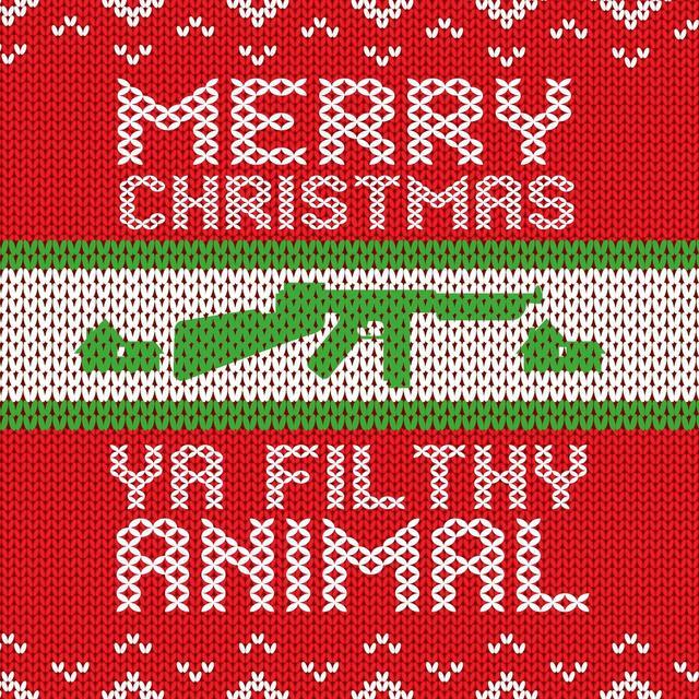 Alt view image 4 of 4 - GunSkins AR-15/M4 Style Mag Skin for Airsoft (Ugly Christmas Sweater)