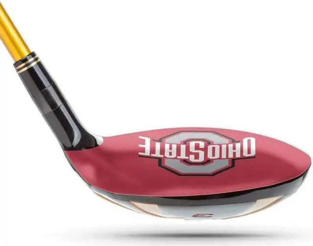 Alt view image 2 of 6 - ParSkins Right-Handed Fairway Wood Skin (Ohio State University®)