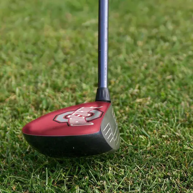 Alt view image 5 of 6 - ParSkins Right-Handed Fairway Wood Skin (Ohio State University®)