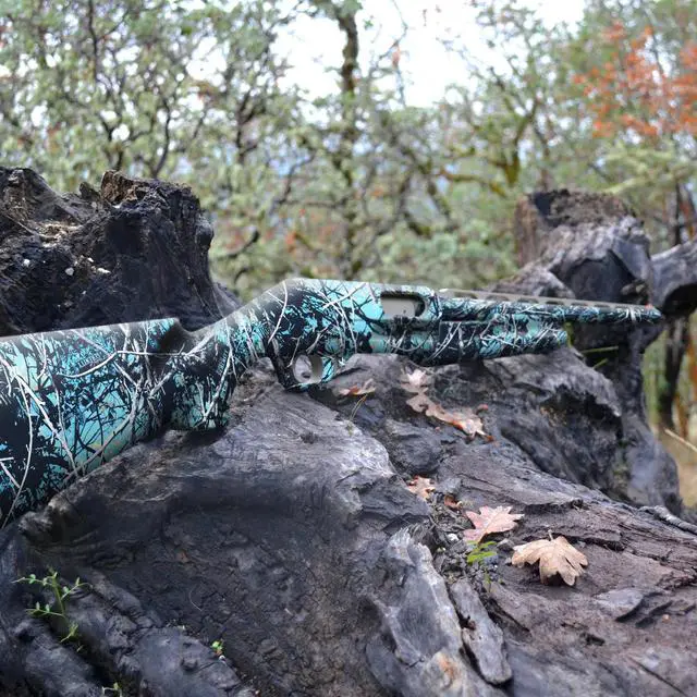 Alt view image 4 of 5 - GunSkins Shotgun Skin for Airsoft AEG Gun (Muddy Girl Serenity)
