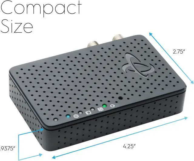 Alt view image 6 of 7 - Hitron Bonded MoCA 2.5 Network Adapter for Ethernet Over Coax (2-Pack) | 1 Gbps Ethernet, 2.5 Gbps Over existing Coax Cables | Ideal Backbone for Home Mesh WiFi, Streaming, and Gaming | HT-EM4