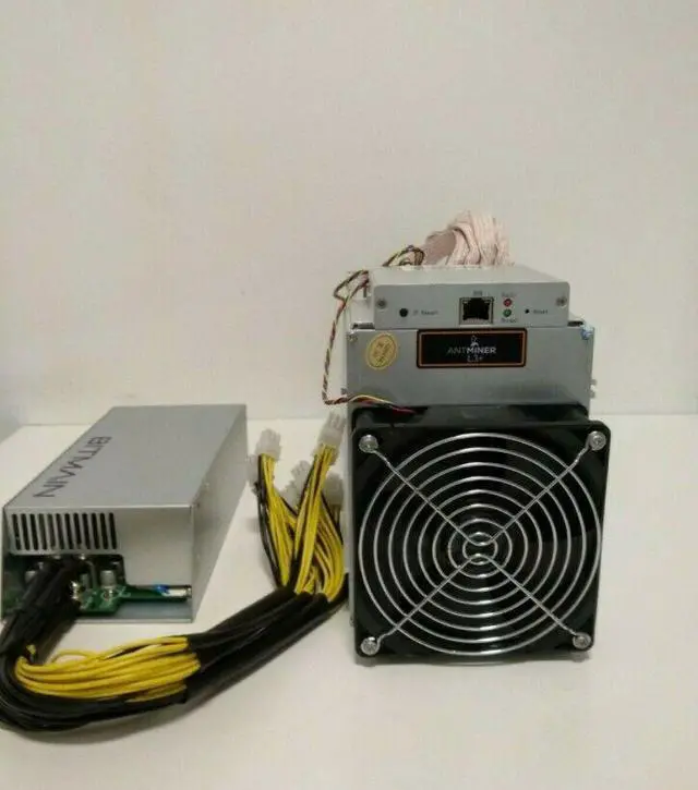 Alt view image 3 of 3 - Bitmain Antminer L3+ 504mh With Power Supply PSU 504m  LTC Litecoin miner
