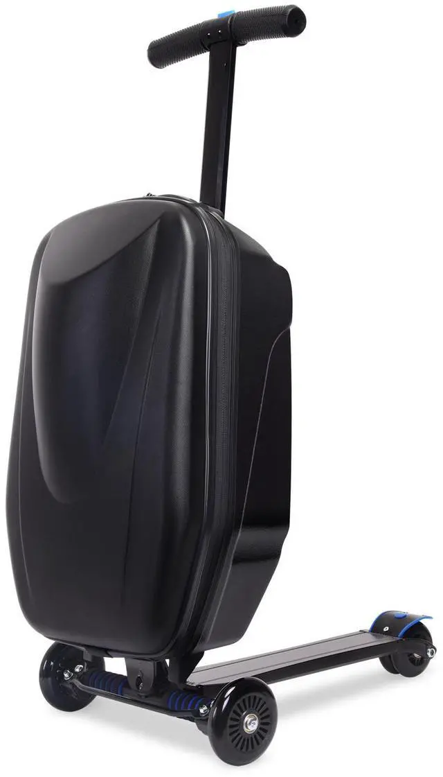 Main image of Scooter Hardshell Ride On Luggage for Kids and Adults,Multifunctional 2-in-1 Lightweight Carry On Foldable Suitcase