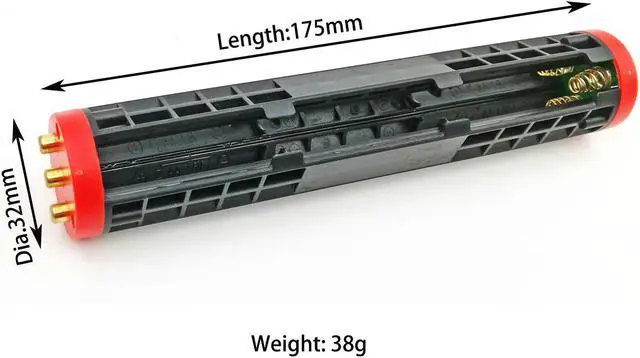 Alt view image 3 of 7 - High power and high quality 9AA dry battery holder, an accessory for the high power torches