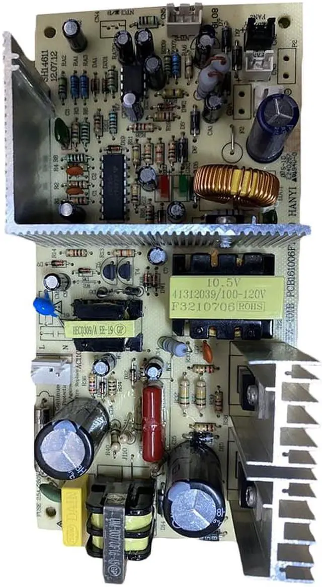 Alt view image 6 of 6 - Wine Cooler Control Board 110V FX-101B PCB161006F1 110 For wine cooler 10.5V