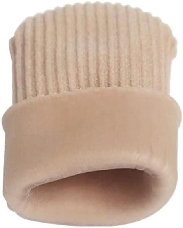 Alt view image 4 of 6 - Paiying 4 Pcs Large Foot Toe Bandage Finger Tube Protector