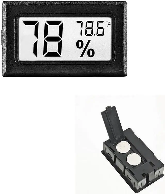 Alt view image 6 of 6 - 5PCS Digital LCD Indoor Temperature Humidity Meter Thermometer Fahrenheit Hygrometer