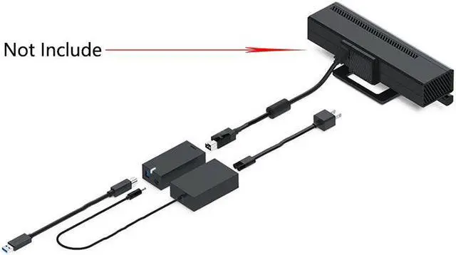Alt view image 7 of 7 - 1x Adapter Power Charger For Kinect XBox One S/X Windows PC Motion Camera Sensor