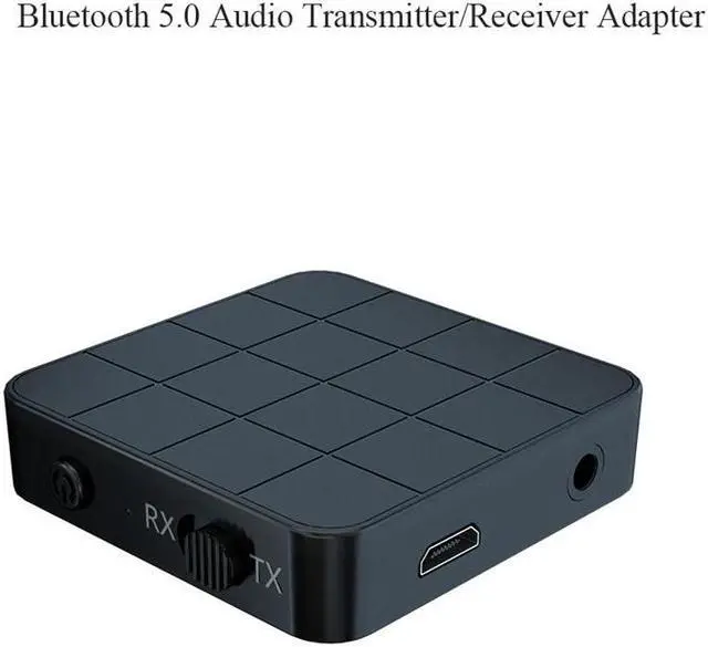 Alt view image 4 of 7 - Wireless Bluetooth 5.0 Transmitter & Receiver Audio Adapter 2 in 1 Music 3.5mm Aux