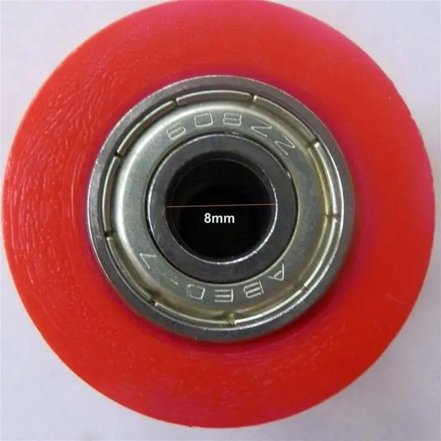 Main image of Furulu 2Pcs Chain Roller Slider Tensioner Wheel Guide 8 mm For Pit Dirt Mini Bike ATV