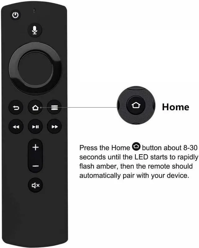 Alt view image 5 of 6 - Voice Remote Control For Amazon Fire TV Box Stick 4K 3rd Gen Remote Control