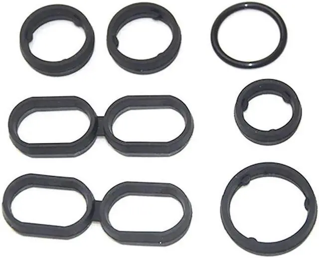 Alt view image 2 of 6 - Paiying Oil Cooler Filter O-Ring Seal For Chrysler Jeep Dodge Ram 2014-2021 3.2L 3.6L