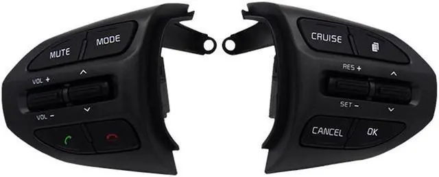 Alt view image 2 of 5 - Furulu Car Steering Wheel Buttons For Kia K5 Optima 14-15 Cruise Volume Control Buttons