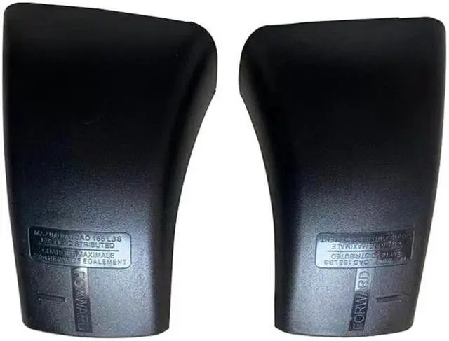 Alt view image 4 of 5 - Yassdwbn 2Pcs Roof Rack Cross Bars Side Cover Left Right For Toyota Highlander 2014-2019