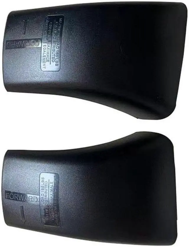 Alt view image 5 of 5 - Yassdwbn 2Pcs Roof Rack Cross Bars Side Cover Left Right For Toyota Highlander 2014-2019