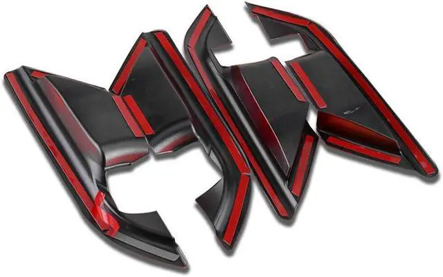 Alt view image 4 of 5 - Acaigel Interior Door Handle Bowl Cover Trims Lh&Rh For Toyota Camry 2018-2023 Red Abs