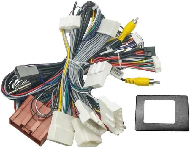 Alt view image 5 of 5 - Yassdwbn 16Pin Stereo Radio Android Wiring Harness Adapter Connector For Mazda CX-5 14-16