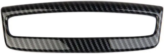 Alt view image 2 of 5 - Yassdwbn Car Carbon Fiber Armrest Button Panel Cover Trim For Hyundai Tucson 2022 2023 1x