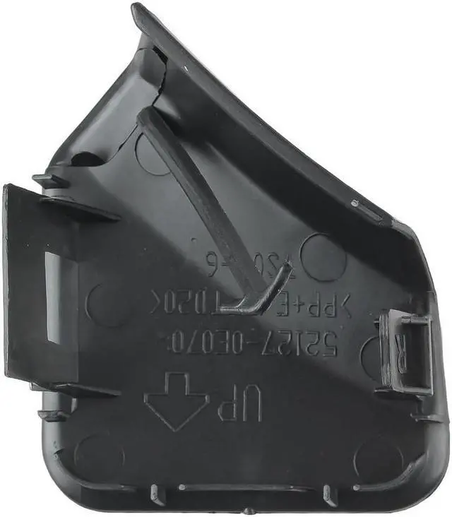 Alt view image 2 of 5 - Yingshan 2Pcs Front Bumper Tow Hook Cover 52128-0E070 For Toyota Highlander 20112012 2013