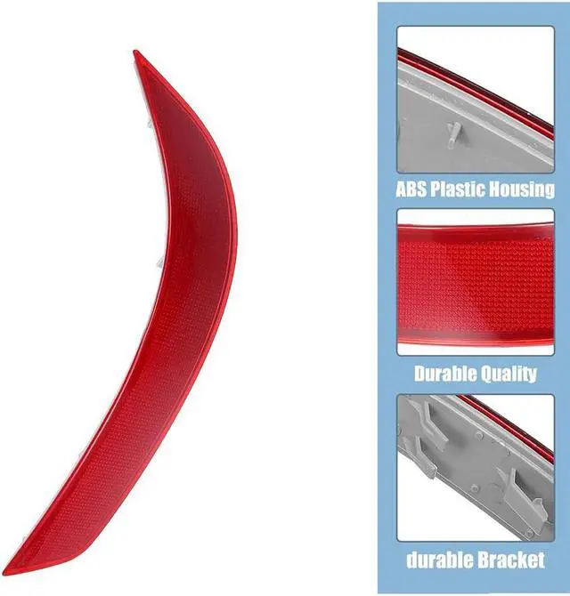 Alt view image 4 of 5 - Paiying Left Bumper Reflector For Mercedes-Benz GL350 450 2009-2012