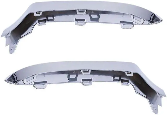 Alt view image 3 of 6 - Acaigel Front Bumper Chrome Trim Molding PAIR L&R For Mercedes W212 E350 2014 -2016