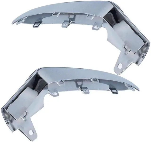 Alt view image 5 of 6 - Acaigel Front Bumper Chrome Trim Molding PAIR L&R For Mercedes W212 E350 2014 -2016