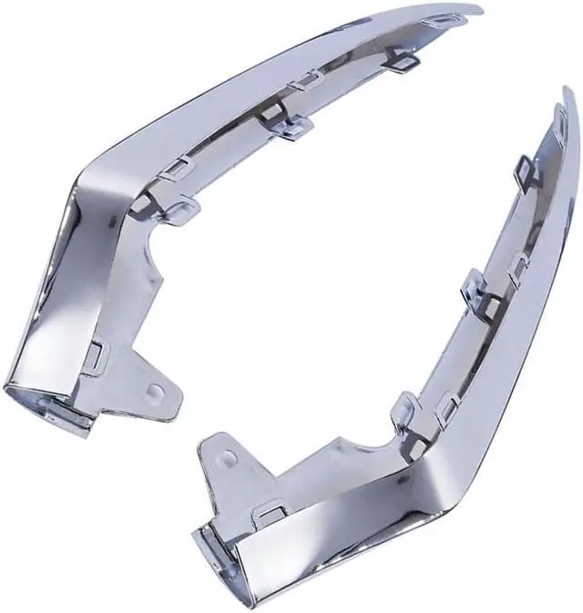 Alt view image 4 of 6 - Acaigel Front Bumper Chrome Trim Molding PAIR L&R For Mercedes W212 E350 2014 -2016