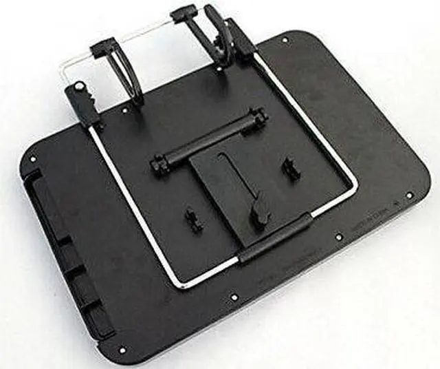 Alt view image 2 of 4 - Paiying Universal Foldable Car Steering Wheel Back Seat Tray Table Desk Mount with Drawer