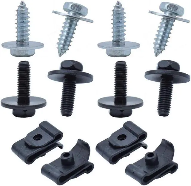 Main image of Yassdwbn Car Engine Under Body Cover Clip Bumper Shield Screws Rivet Kit For Toyota Lexus