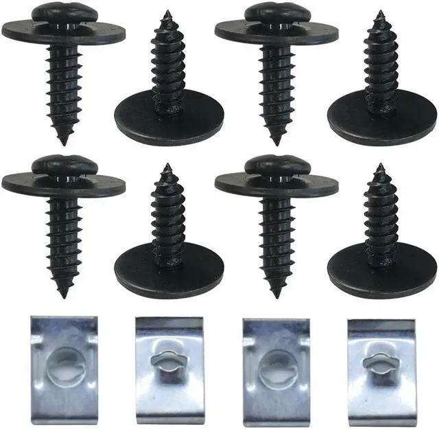 Alt view image 3 of 5 - Yassdwbn Car Engine Under Body Cover Clip Bumper Shield Screws Rivet Kit For Toyota Lexus