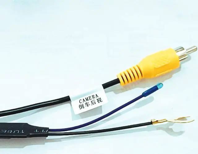 Alt view image 3 of 5 - Yassdwbn Car Reverse Parking Rear Camera Video Plug Converter Cable For Honda Fit 2014-17