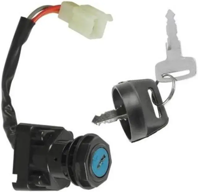Alt view image 3 of 5 - Paiying New Ignition Key Switch 3430-028, 3430-013 For Arctic Cat ATV 500 4X4 1998-2000