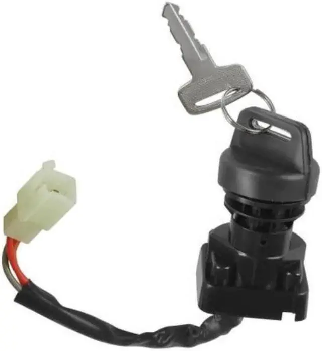 Alt view image 5 of 5 - Paiying New Ignition Key Switch 3430-028, 3430-013 For Arctic Cat ATV 500 4X4 1998-2000