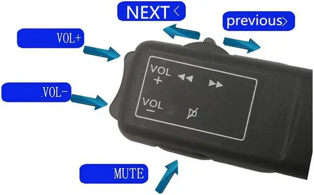 Alt view image 2 of 5 - Paiying Car Android Video Radio Bluetooth Steering Wheel Button Wireless Remote Control