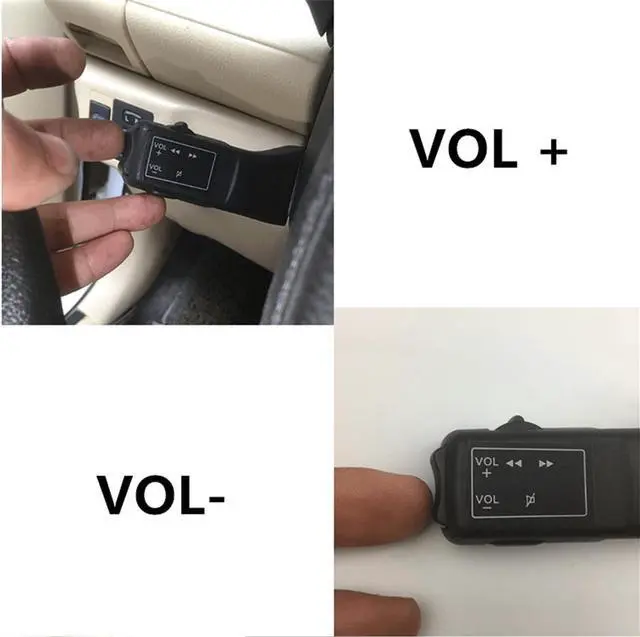 Alt view image 4 of 5 - Paiying Car Android Video Radio Bluetooth Steering Wheel Button Wireless Remote Control