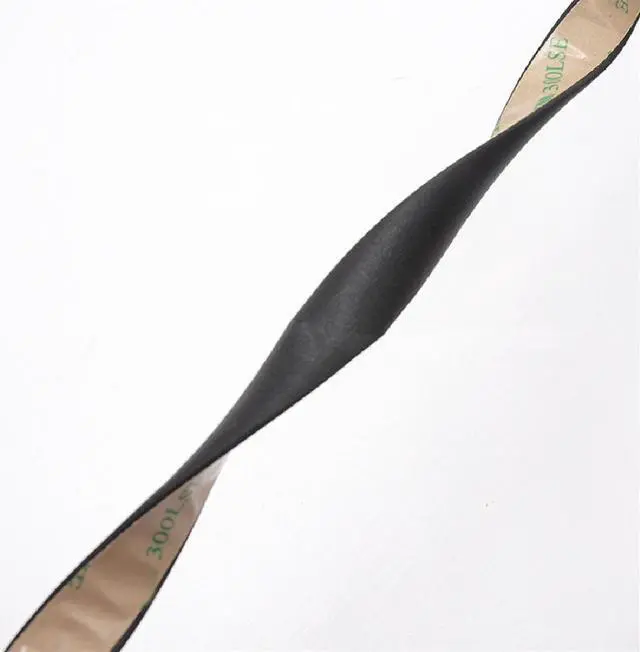 Alt view image 5 of 5 - Paiying 5M Rubber Seal Strip Car Windshield Sunroof Triangular Window Trim Weatherstrip